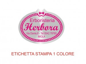 Etichette adesive per erboristerie, cosmetica, cosmesi (mm 36X28)  (cod.19M )
